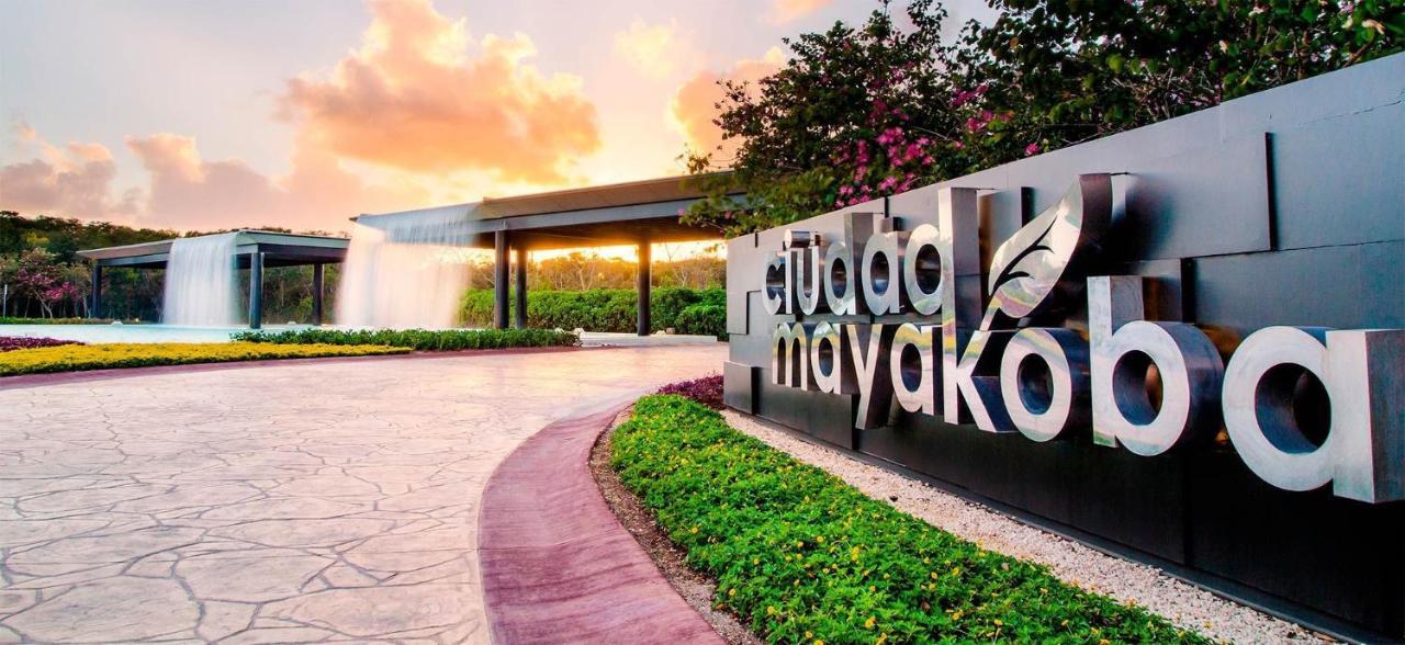 Вилла Hermosos Departamentos Ciudad Mayakoba Плая-дель-Кармен Экстерьер фото